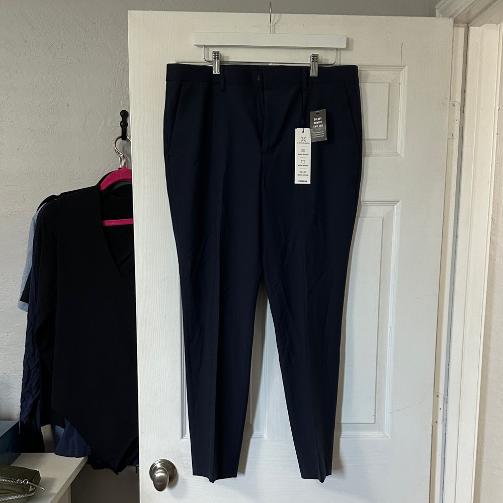 Express Men's Navy Dress Pants